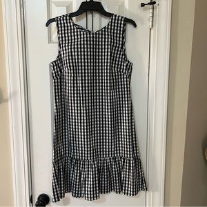 Gingham J Crew dress
